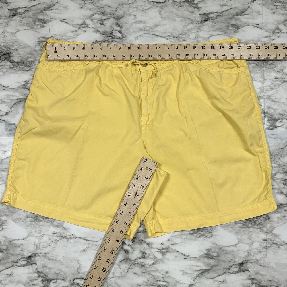 LRL Lauren Jeans Co. Ralph Lauren Yellow Shorts Size 22W (42